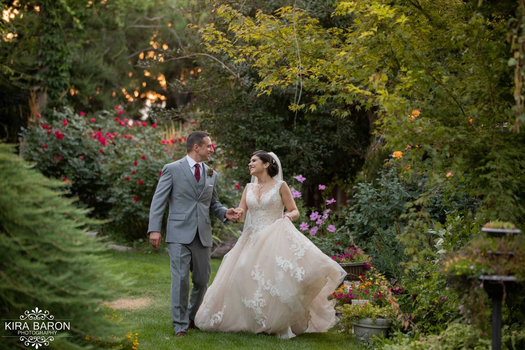 Jolie Todd Cascade Garden Wedding Kira Baron Photography